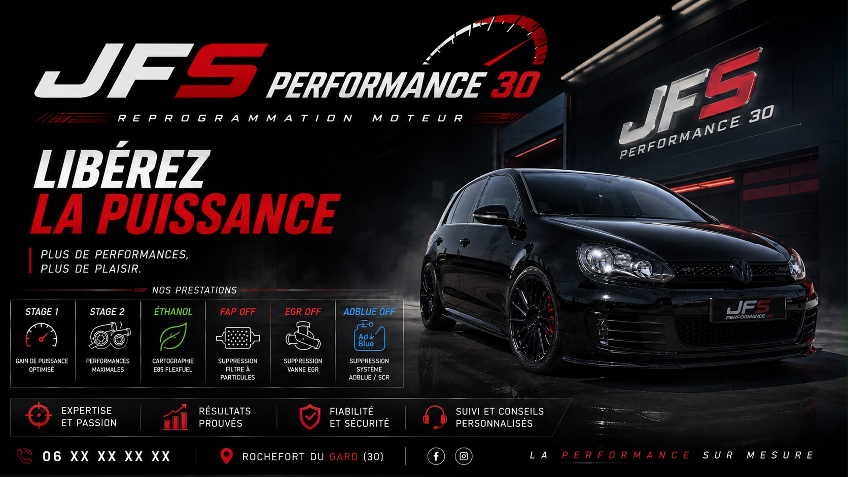 JFS Performance 30, revendeur officiel CFS France