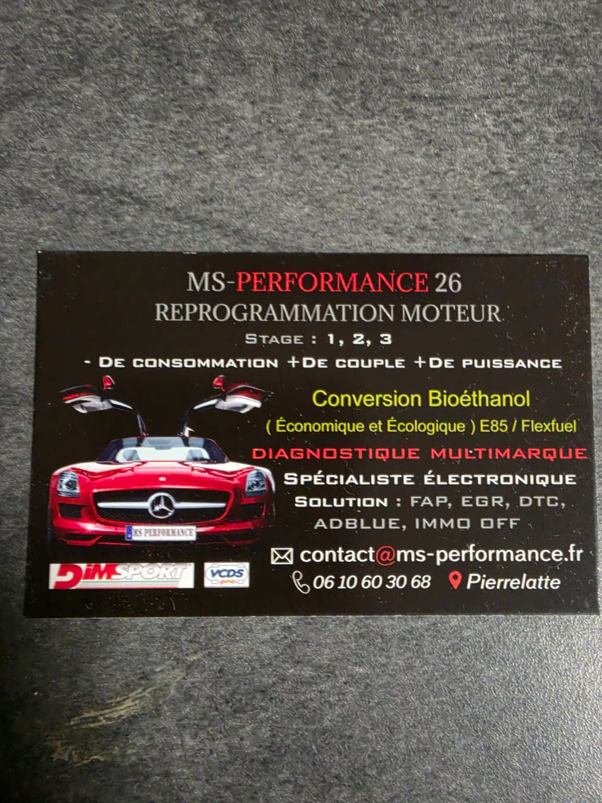 MS Performance 26, revendeur officiel CFS France